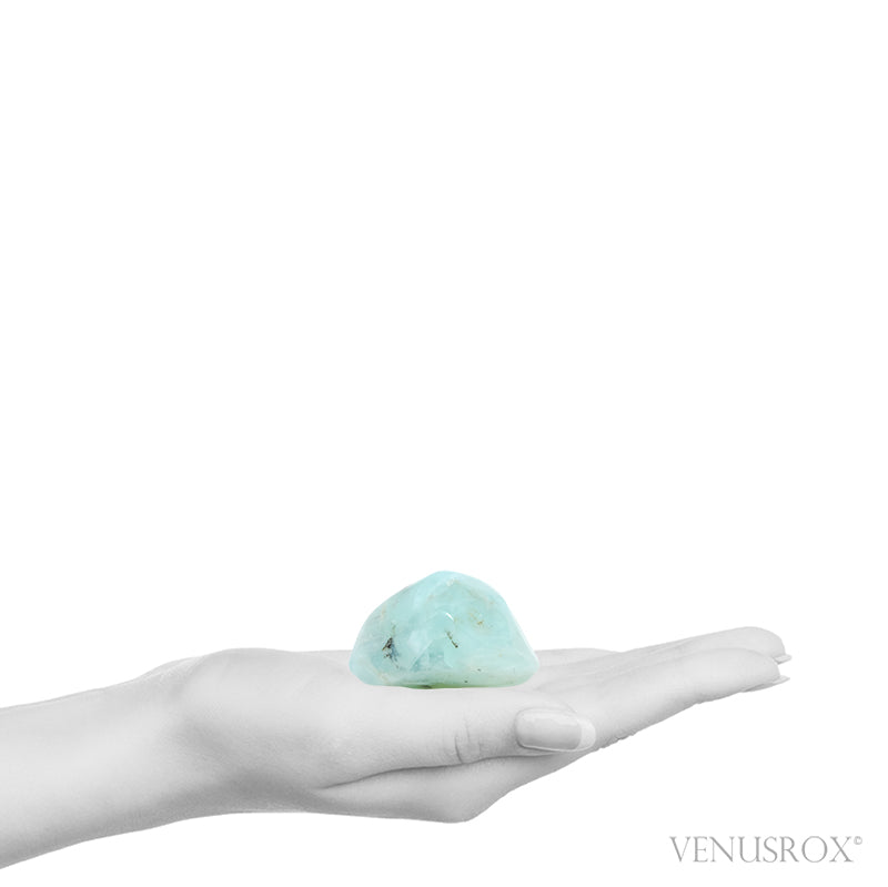 Blue Andean Opal Polished Crystal from the Acari Mine, Caraveli Province, Arequipa Department, Peru | Venusrox