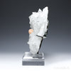 Apophyllite with Stilbite Natural Cluster from Maharashtra, India mounted on a bespoke stand | Venusrox