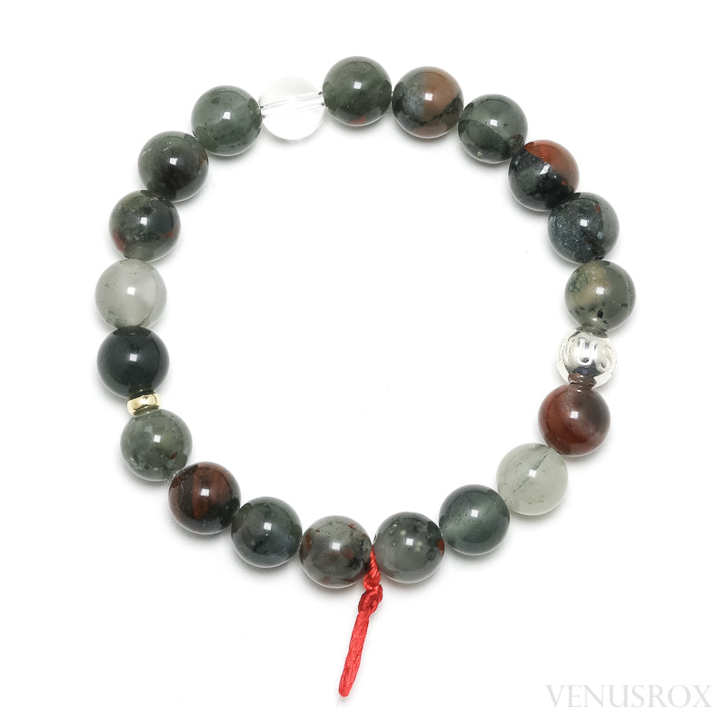 Seftonite (African Bloodstone) Bracelet from South Africa | Venusrox