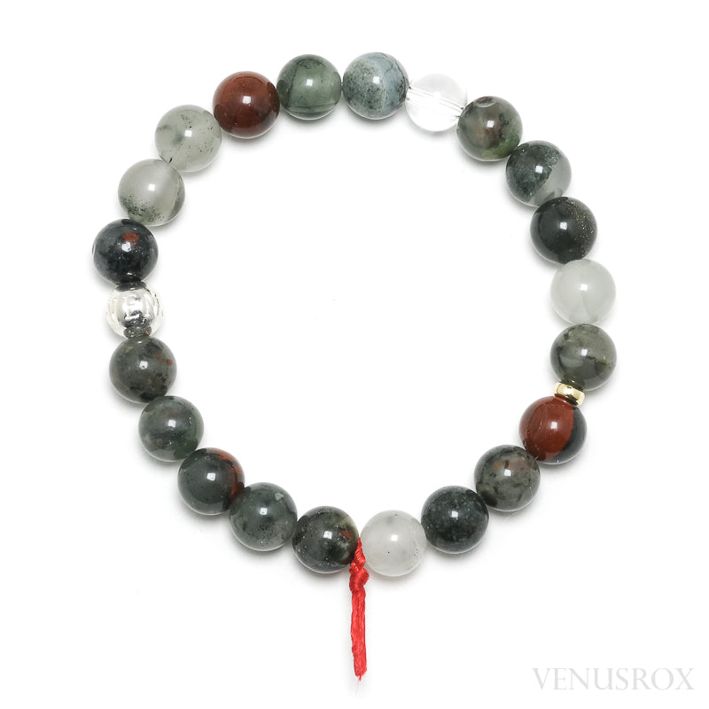 Seftonite (African Bloodstone) Bracelet from South Africa | Venusrox