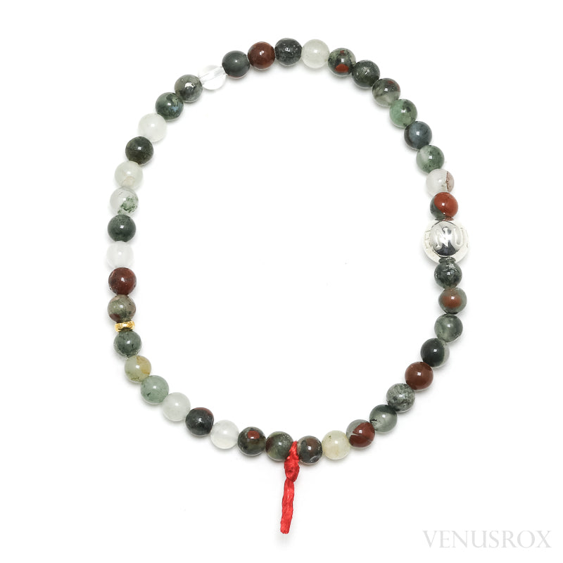 Seftonite (African Bloodstone) Bracelet from South Africa | Venusrox