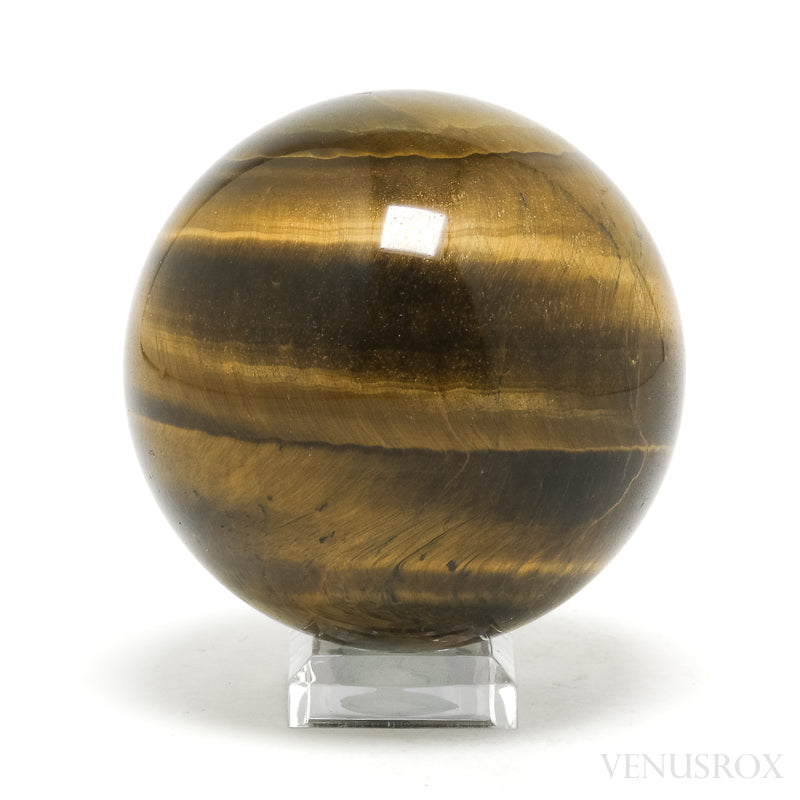 Tigers Eye Polished Sphere from South Africa | Venusrox