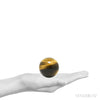 Tigers Eye with Hematite Sphere from South Africa | Venusrox