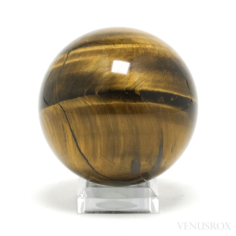 Tigers Eye Polished Sphere from South Africa | Venusrox