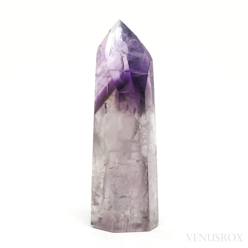 Amethyst Phantom Polished Point from the Quixaba Mine, Bahia, Brazil | Venusrox