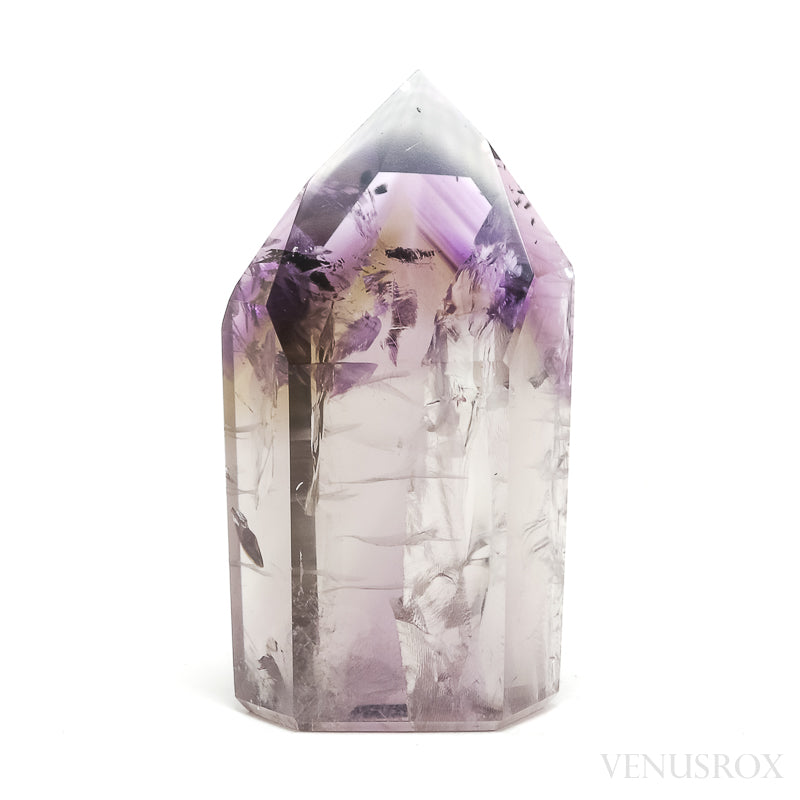 Amethyst Phantom Polished Point from the Quixaba Mine, Bahia, Brazil | Venusrox