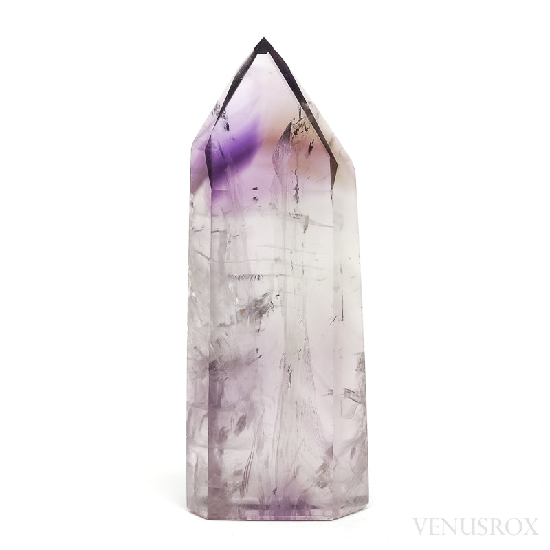 Amethyst Phantom Polished Point from the Quixaba Mine, Bahia, Brazil | Venusrox