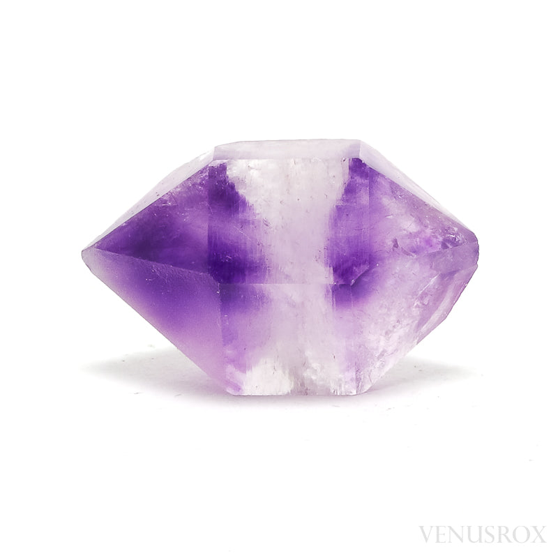 Amethyst Phantom Double Terminated Natural 'Hour Glass' Point from Adrar Tirecht Bou Oudi, Tata Province, Souss-Massa Region, Morocco | Venusrox