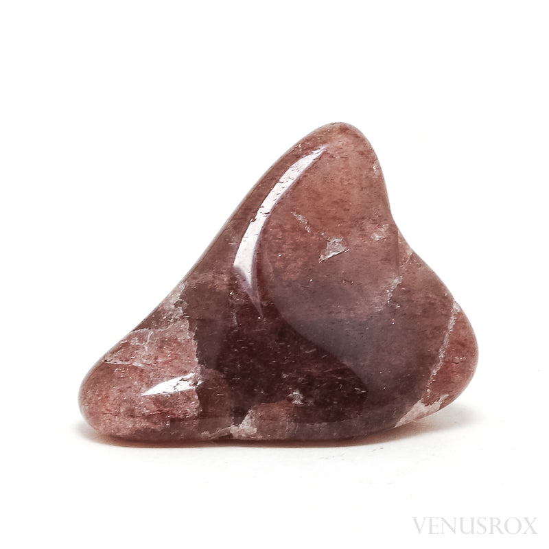 Strawberry Quartz Polished Crystal from Tanzania | Venusrox