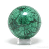 Malachite Polished/Natural Sphere from the Democratic Republic of Congo | Venusrox