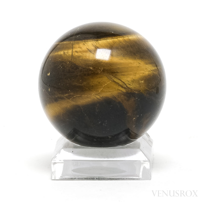 Tigers Eye Polished Sphere from South Africa | Venusrox