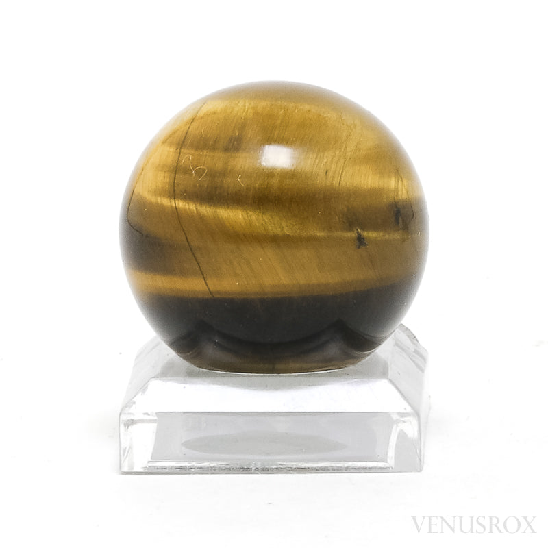 Tigers Eye Polished Sphere from South Africa | Venusrox