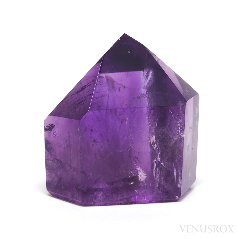 Amethyst Phantom Polished Point from Brazil | Venusrox