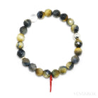 Blonde Tigers Eye with Falcons Eye Bracelet from South Africa | Venusrox