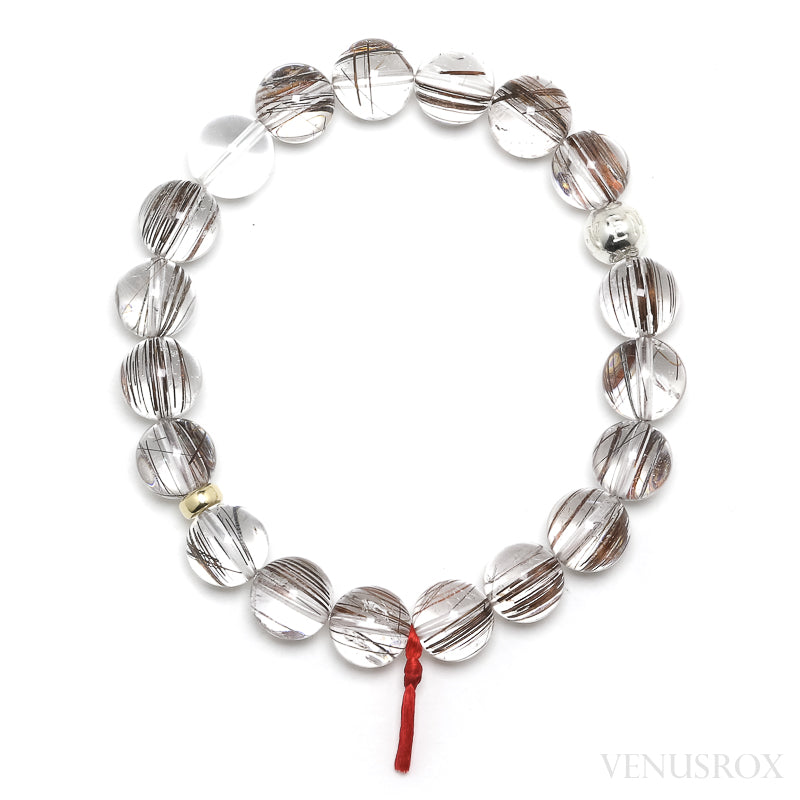 Red Rutilated Quartz Bracelet from Brazil | Venusrox