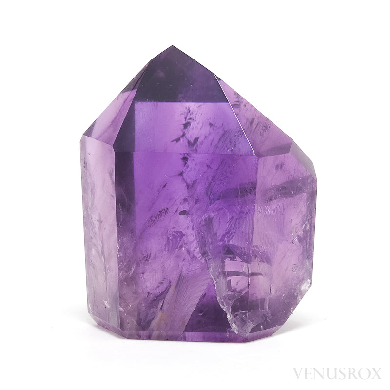 Amethyst Phantom Polished Point from Brazil | Venusrox