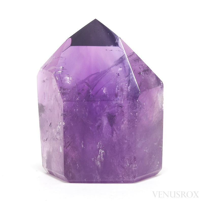 Amethyst Phantom Polished Point from Brazil | Venusrox