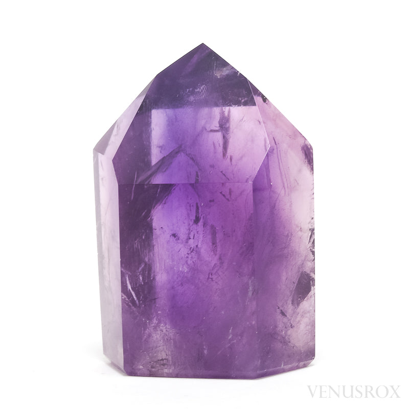 Amethyst Phantom Polished Point from Brazil | Venusrox