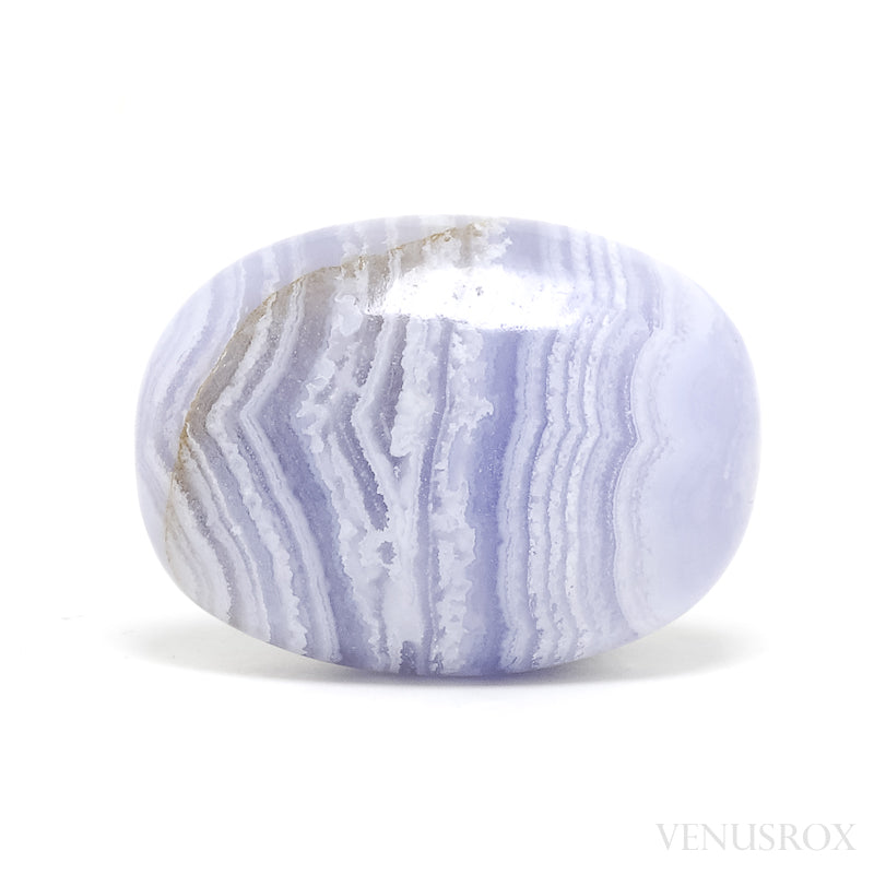 Blue Lace Agate Polished Crystal from Namibia | Venusrox