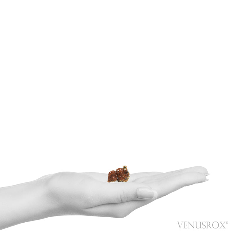 Spessartine Garnet with Smoky Quartz and Orthoclase Natural Cluster from Wushan Spessartine Mine, Tongbei, Yunxiao Co., Zhangzhou Prefecture, Fujian Province, China | Venusrox