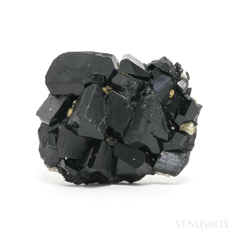 Black Tourmaline with Smoky Quartz Natural Cluster from the Erongo Mountains, Namibia | Venusrox