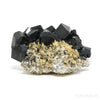 Black Tourmaline with Smoky Quartz Natural Cluster from the Erongo Mountains, Namibia | Venusrox