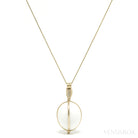 White Opal Polished Crystal Pendant from Madagascar | Venusrox