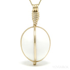 White Opal Polished Crystal Pendant from Madagascar | Venusrox