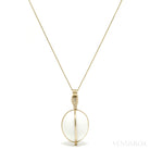 White Opal Polished Crystal Pendant from Madagascar | Venusrox