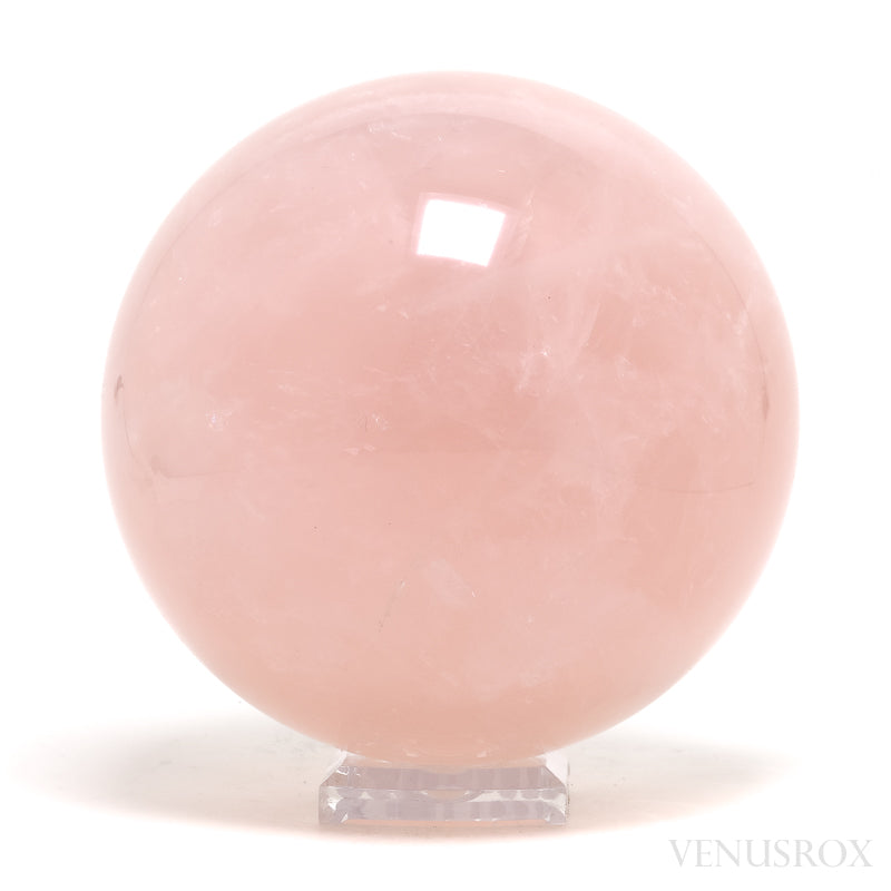 Star Rose Quartz Polished Sphere from Brazil | Venusrox