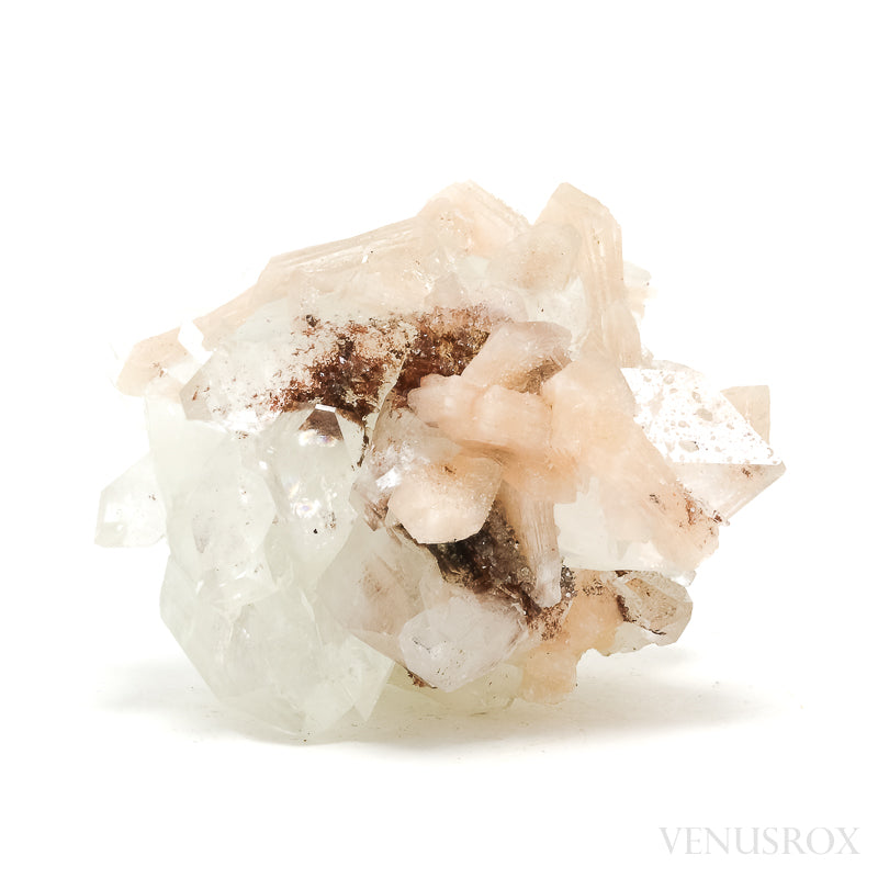 Green Apophyllite with Stilbite & Heulandite Cluster from Maharashtra, India | Venusrox