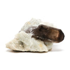 Smoky Quartz & Feldspar Natural Point from Mount Malosa, Zomba District, Malawi | Venusrox