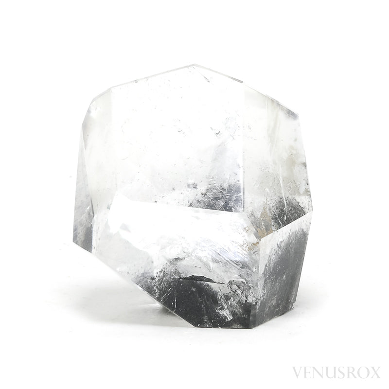 Black Phantom Lemurian Quartz Polished Crystal from Brazil | Venusrox