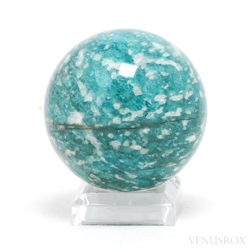Amazonite Polished Sphere from Russia | Venusrox