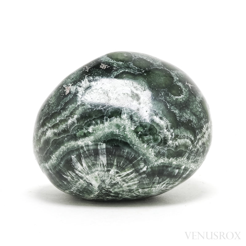 Seraphinite Polished Crystal from Korshunovskoye Iron Scary Deposit, Irkutskaya Oblast, Siberia, Russia | Venusrox