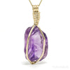 Amethyst Phantom Natural Crystal Pendant | Venusrox