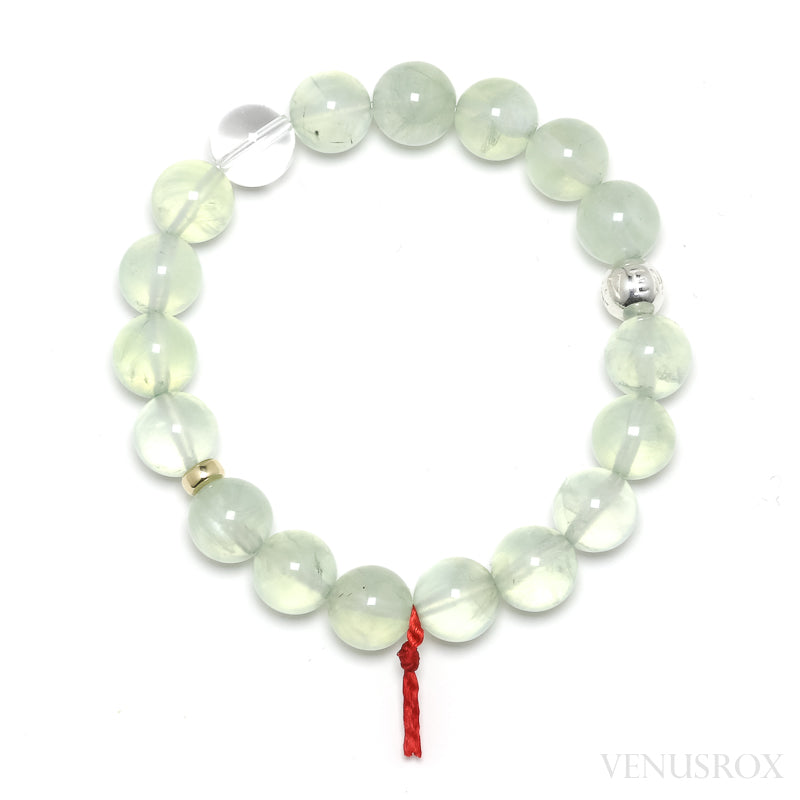 Prehnite Bracelet from Mali | Venusrox