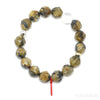 Golden Rutilated Quartz with Hematite Bracelet from Novo Horizonte, Bahia, Brazil | Venusrox