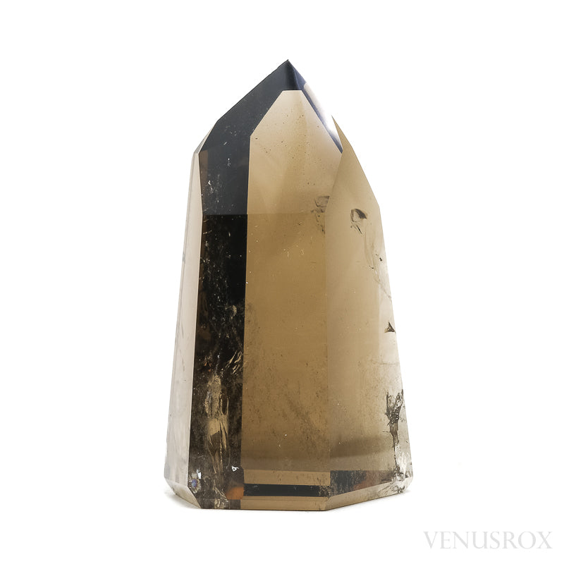 Smoky Phantom Quartz Polished Point from Brazil | Venusrox