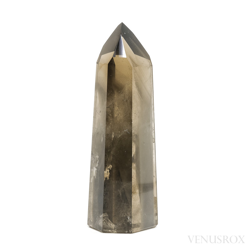 Phantom Smoky Quartz Polished Point from Brazil | Venusrox