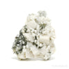 DOLOMITE ON QUARTZ (CLEAR) & PYRITE NATURAL CLUSTER