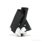 Black/Brown (Dravite) Tourmaline with Albite, Quartz Mica Natural Cluster from Skardu, Gilgit-Baltistan, Pakistan | Venusrox