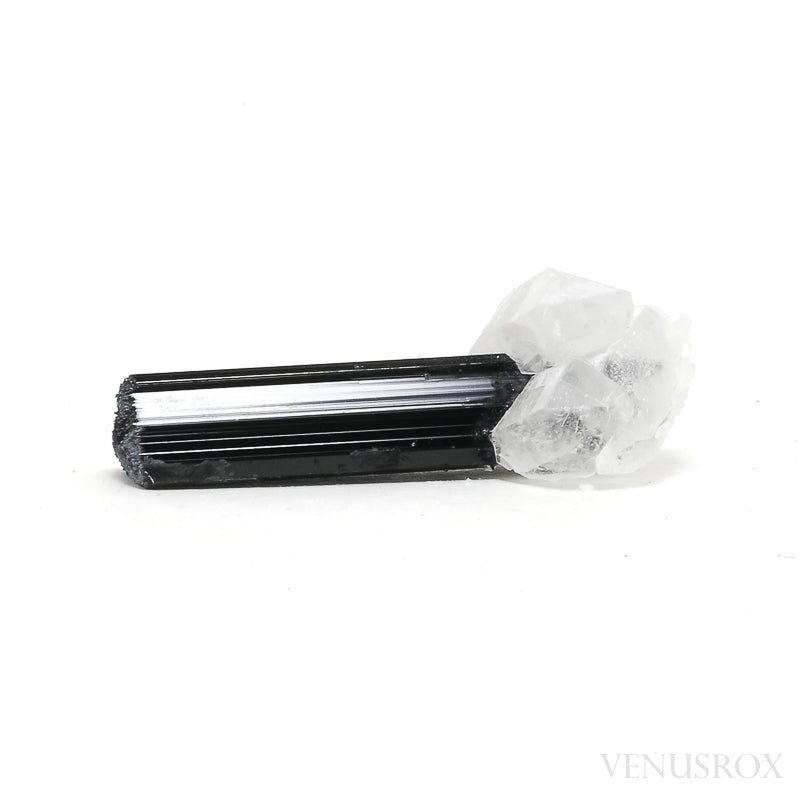 Black Tourmaline with Albite Natural Cluster from Skardu, Gilgit-Baltistan, Pakistan | Venusrox