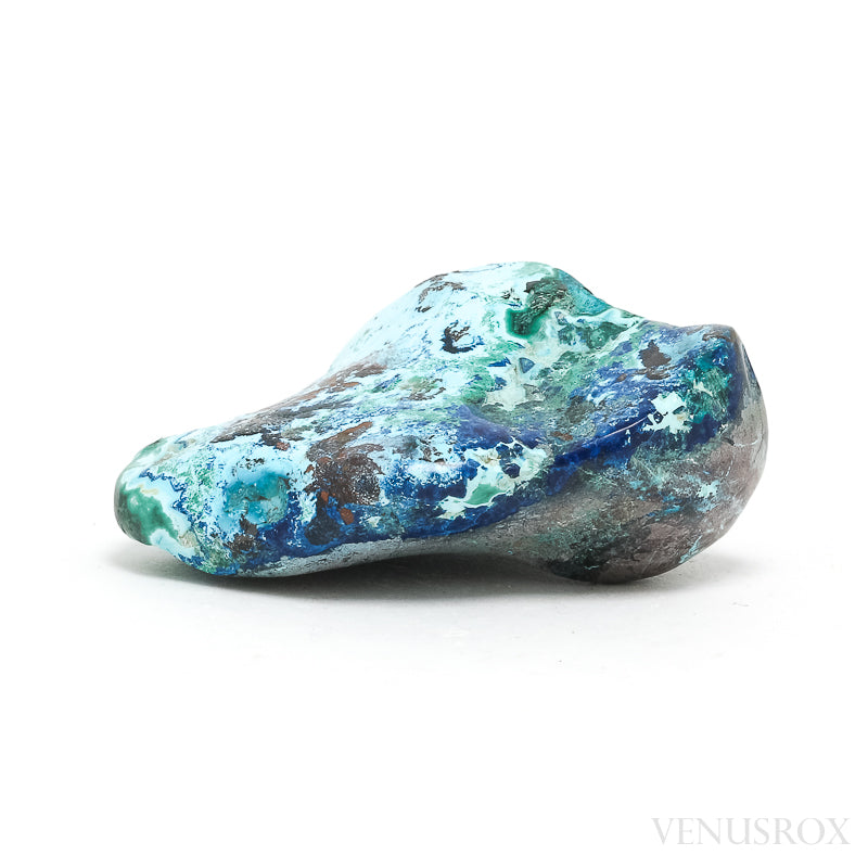 Dioptase with Chrysocolla, Shattuckite & Matrix Polished/Natural Crystal from the Democratic Republic of Congo | Venusrox