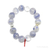 Dumortierite in Quartz Bracelet from Brazil | Venusrox