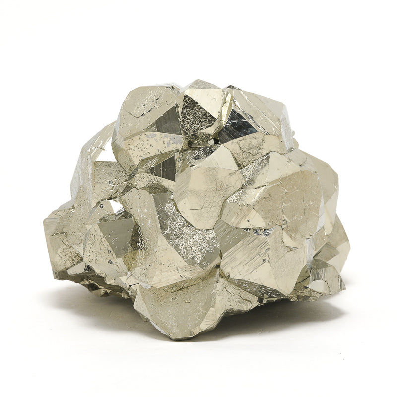 Pyrite Natural Cluster from the Huanzala Mine, Huallanca District, Dos de Mayo Province, Huánuco Department, Peru | Venusrox