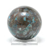 Chrysocolla with Quartz & Matrix Polished Sphere from Peru | Venusrox
