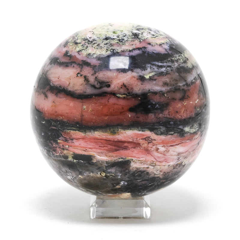 Pink Opal Polished Sphere from Peru | Venusrox
