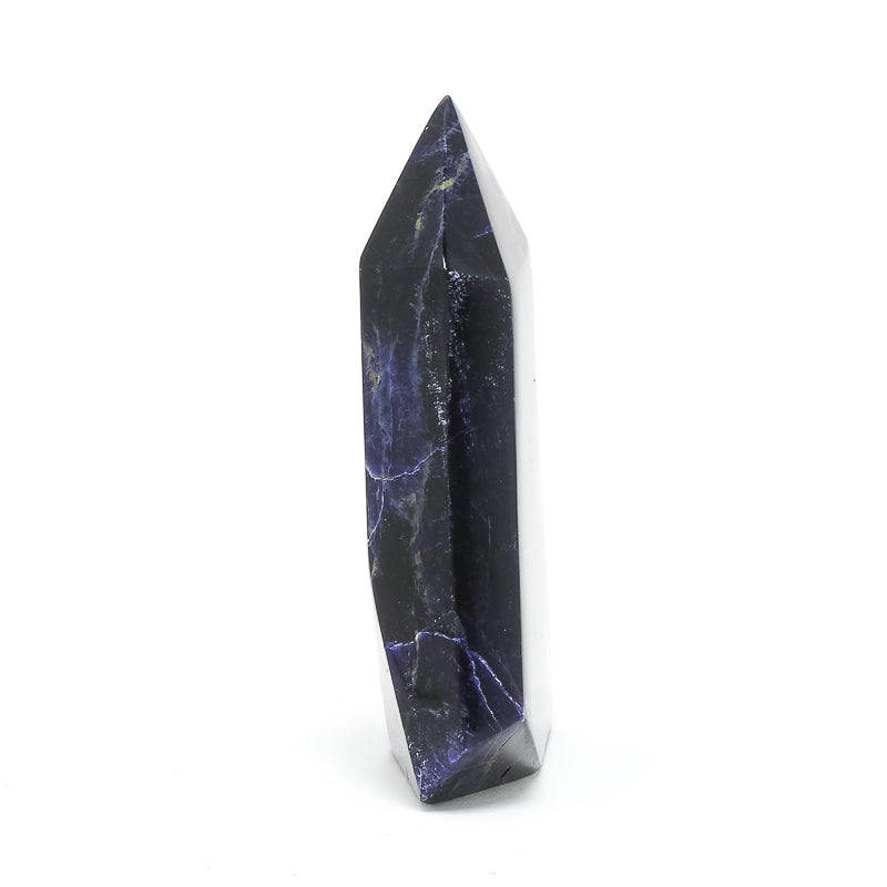 Sodalite Polished Point from Brazil | Venusrox