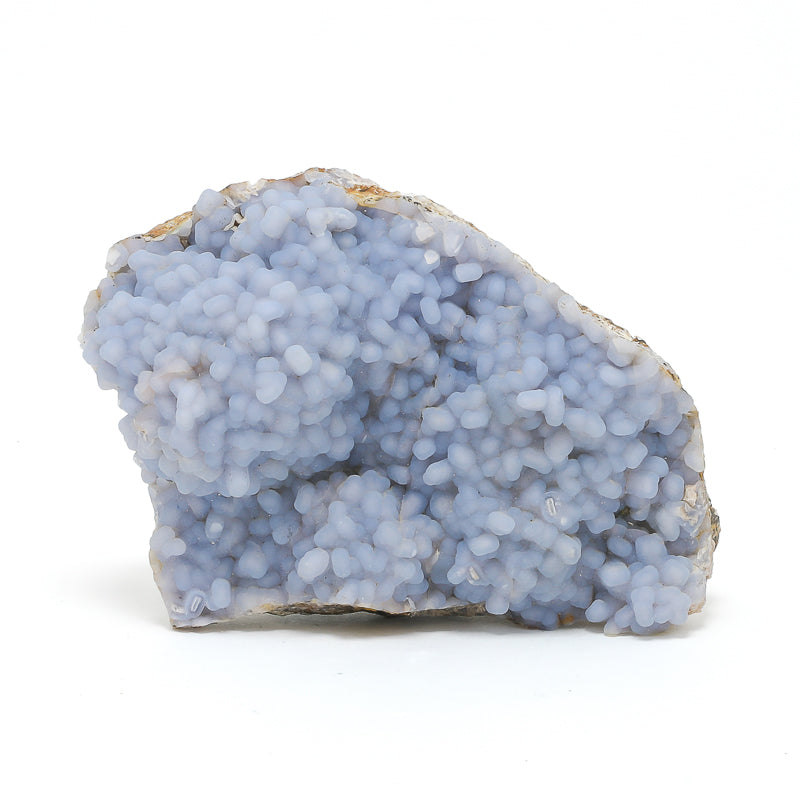 Blue Chalcedony pseudomorph after Anhydrite on Matrix Natural Crystal from Rumy Pata, Ichuna, General Sanchez Cerro Province, Moquegua, Peru | Venusrox